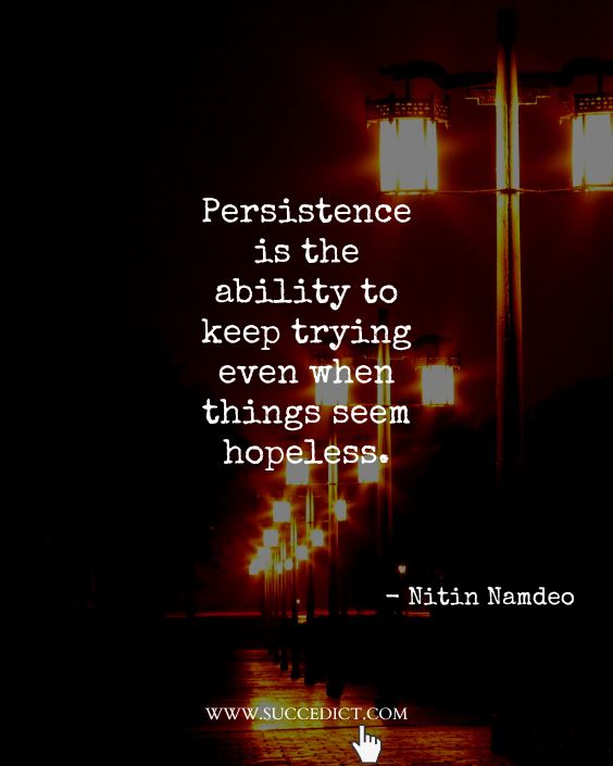 persistence quotes images