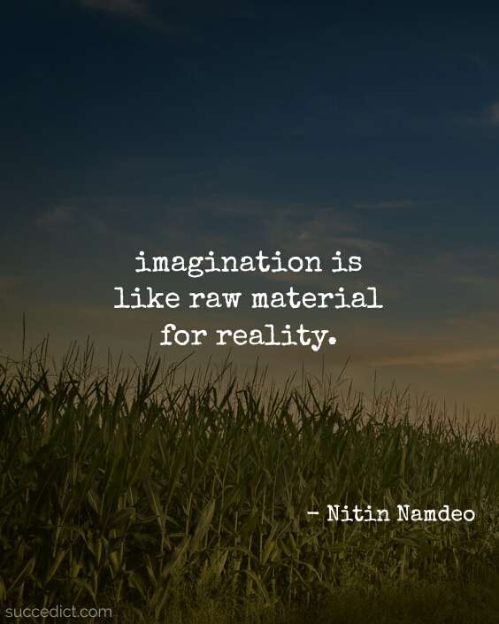 quotes about imagination by nitin namdeo