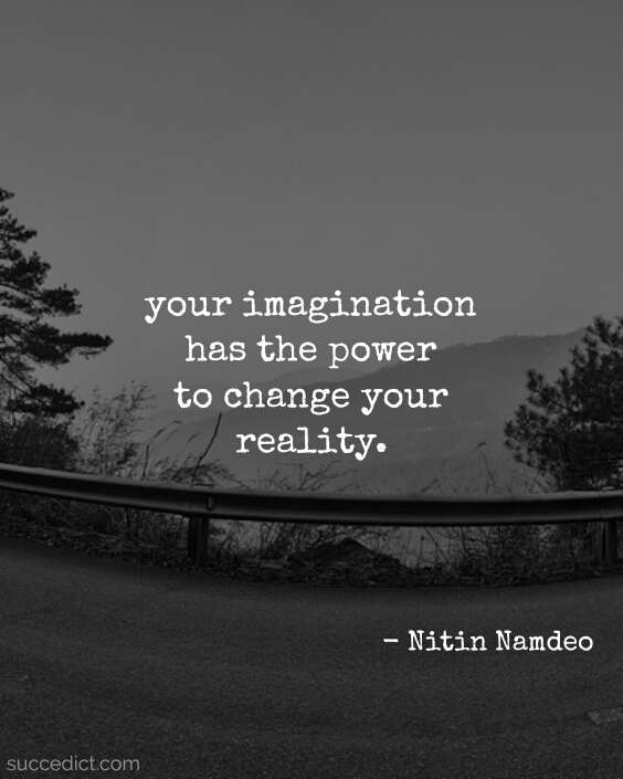 quotes about imagination by nitin namdeo