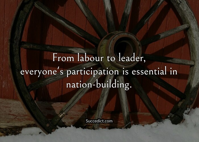 nation building quotes