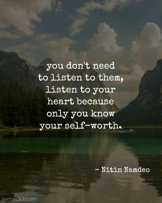 self-worth quotes