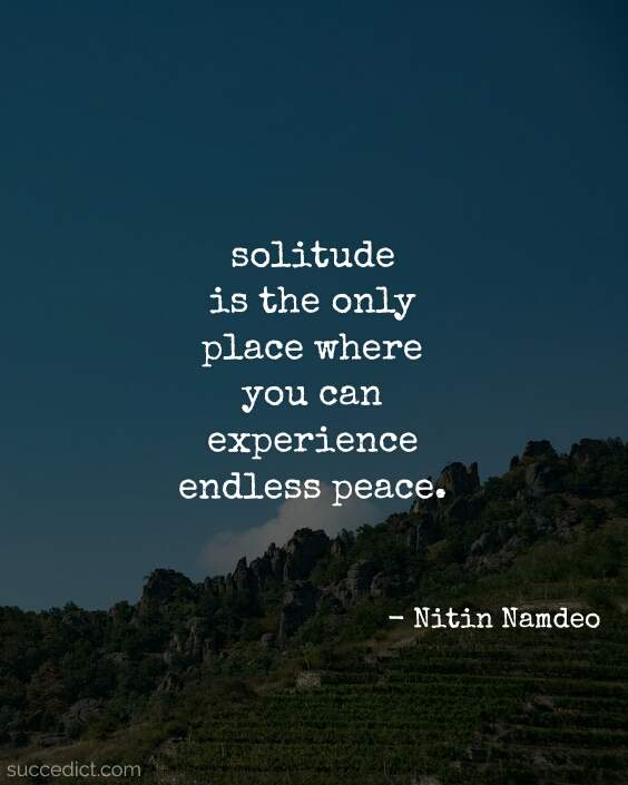 quotes about solitude