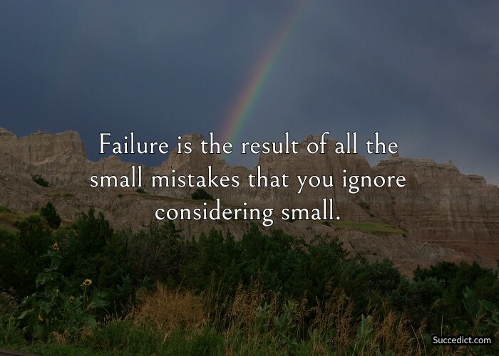 quotes on failure