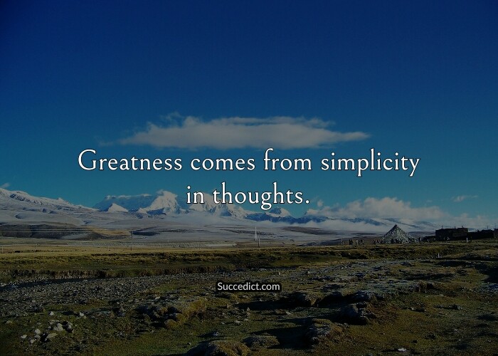 quotes about simplicity