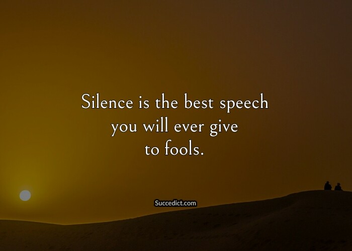 quotes on silence