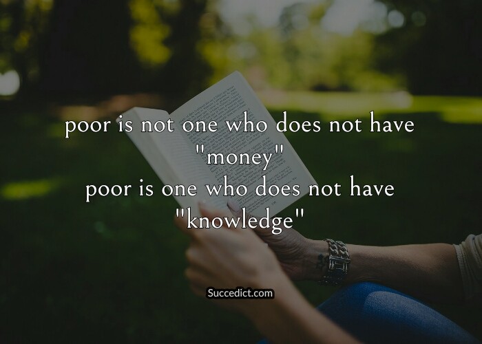 Inspirational Quotes On Poverty And Education - Succedict