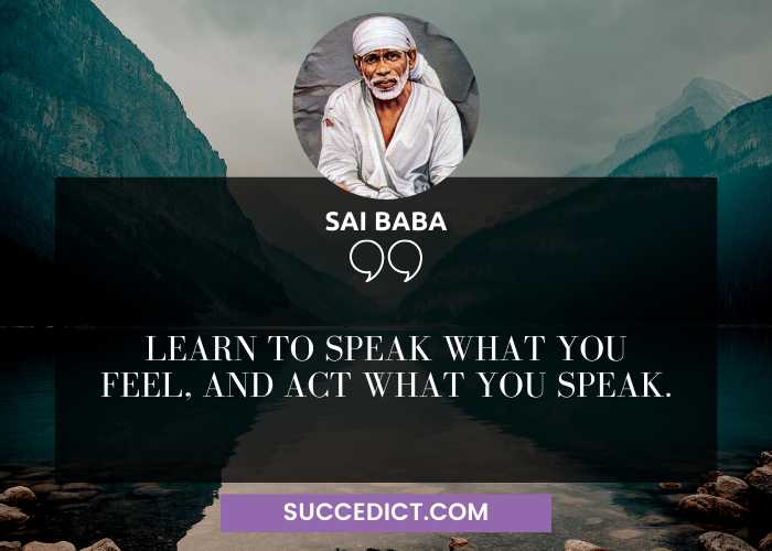 best sai baba quotes