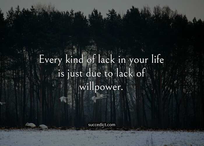 will power quotes