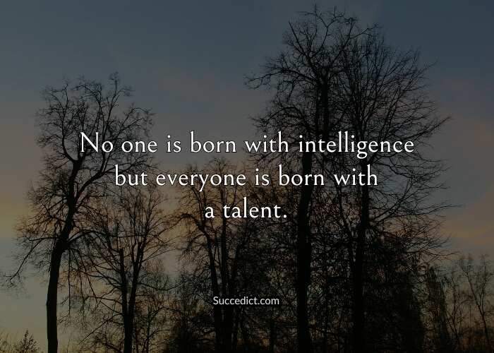 quotes on talent