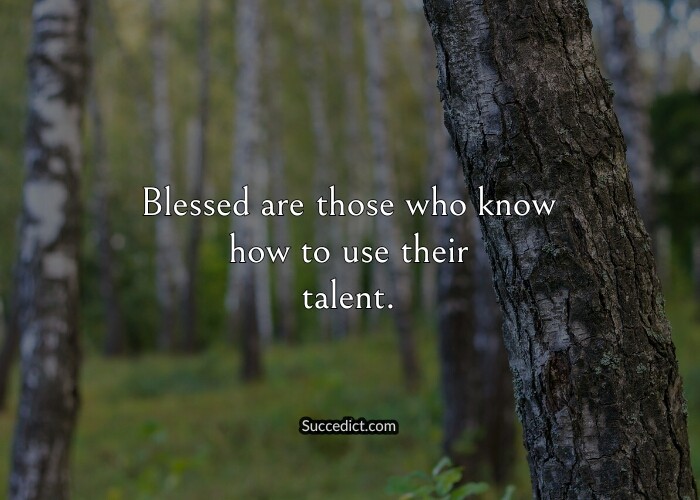 quotes on talent