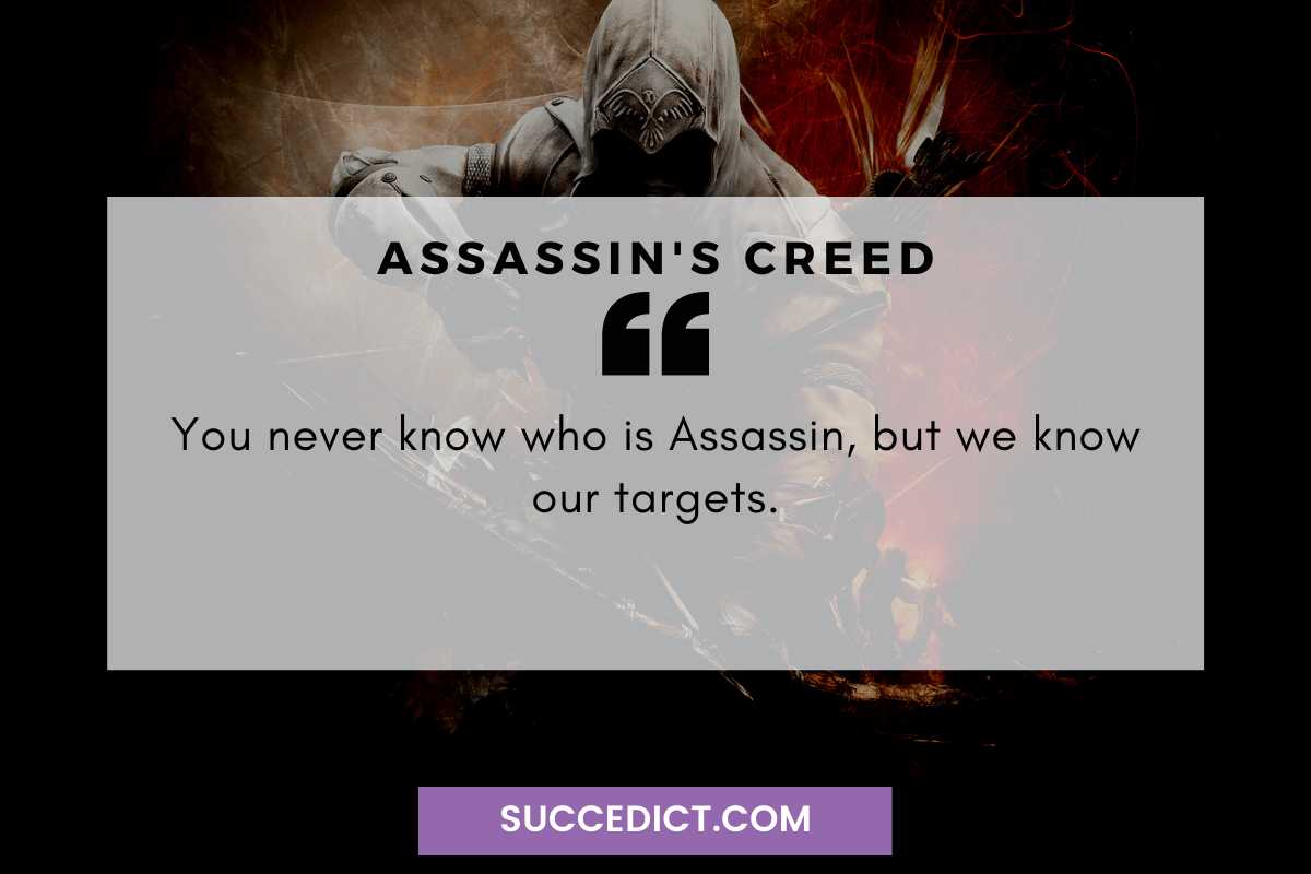 Assassin S Creed Quotes For Inspiration Succedict