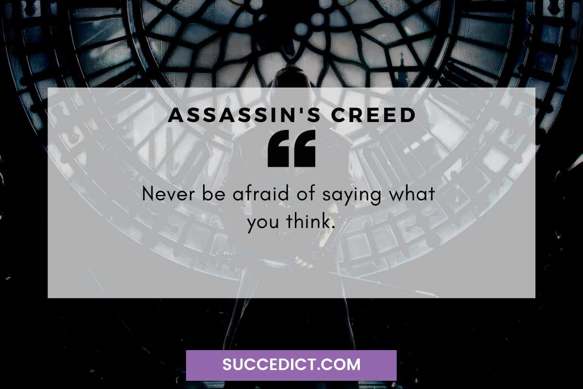 70+ Assassin's Creed Quotes For Inspiration Succedict