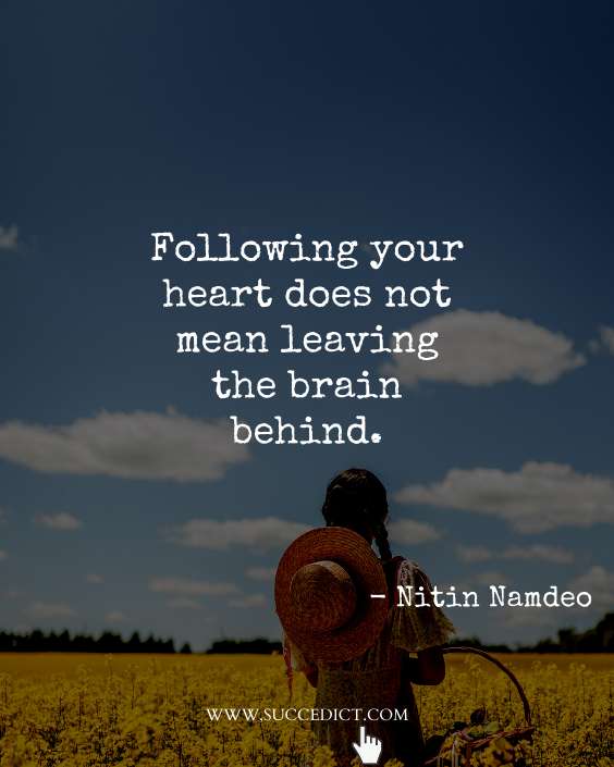follow your heart quotes image