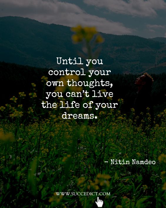 inspirational quotes about mind control