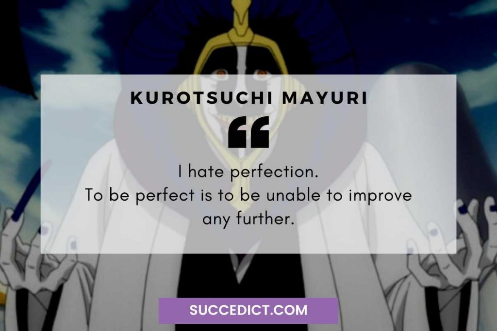 anime quotes about perfection