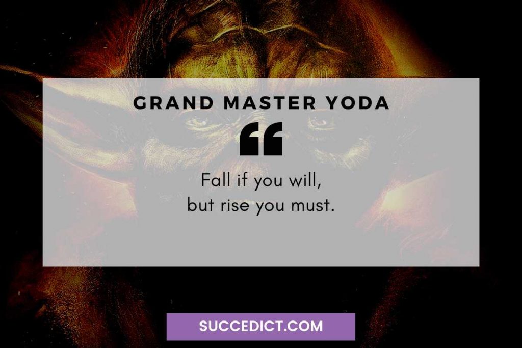 fall if you will master yoda quote