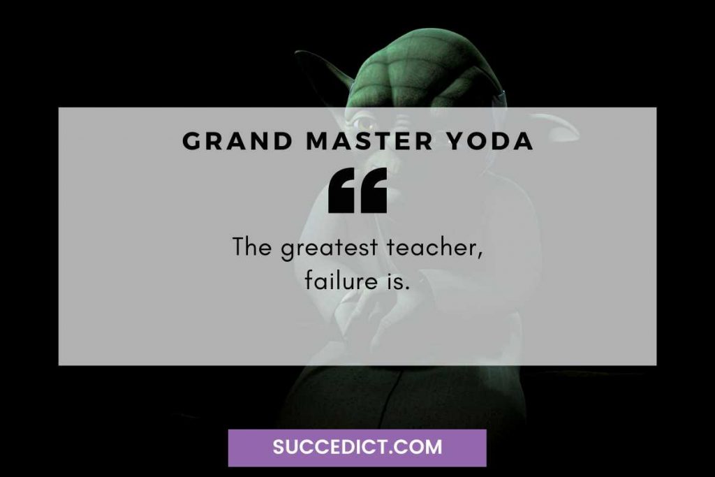 yoda quotes about failure