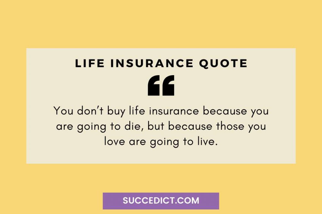 quotes about life insurance