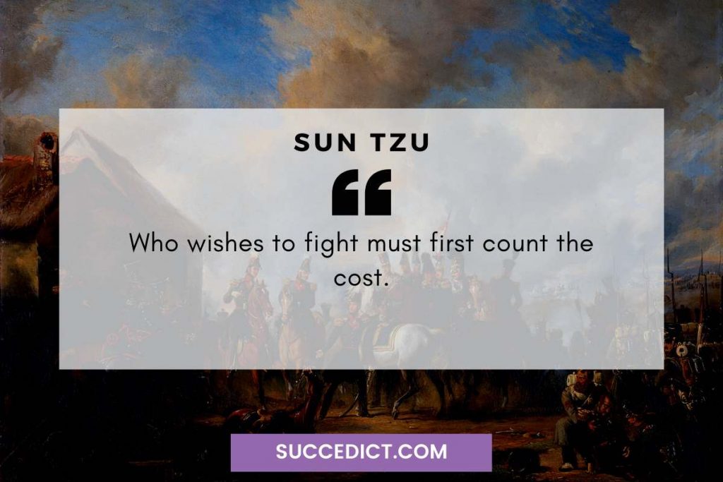 sun tzu quotes the art of war