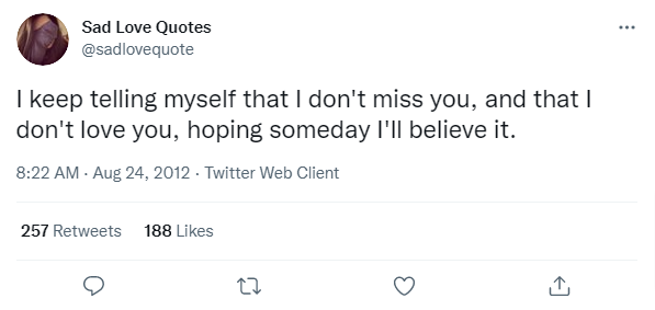 sad twitter quotes