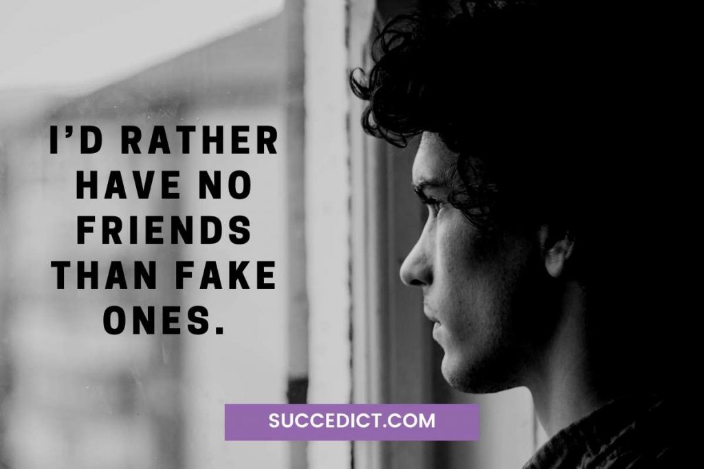 Caption For Fake Friends