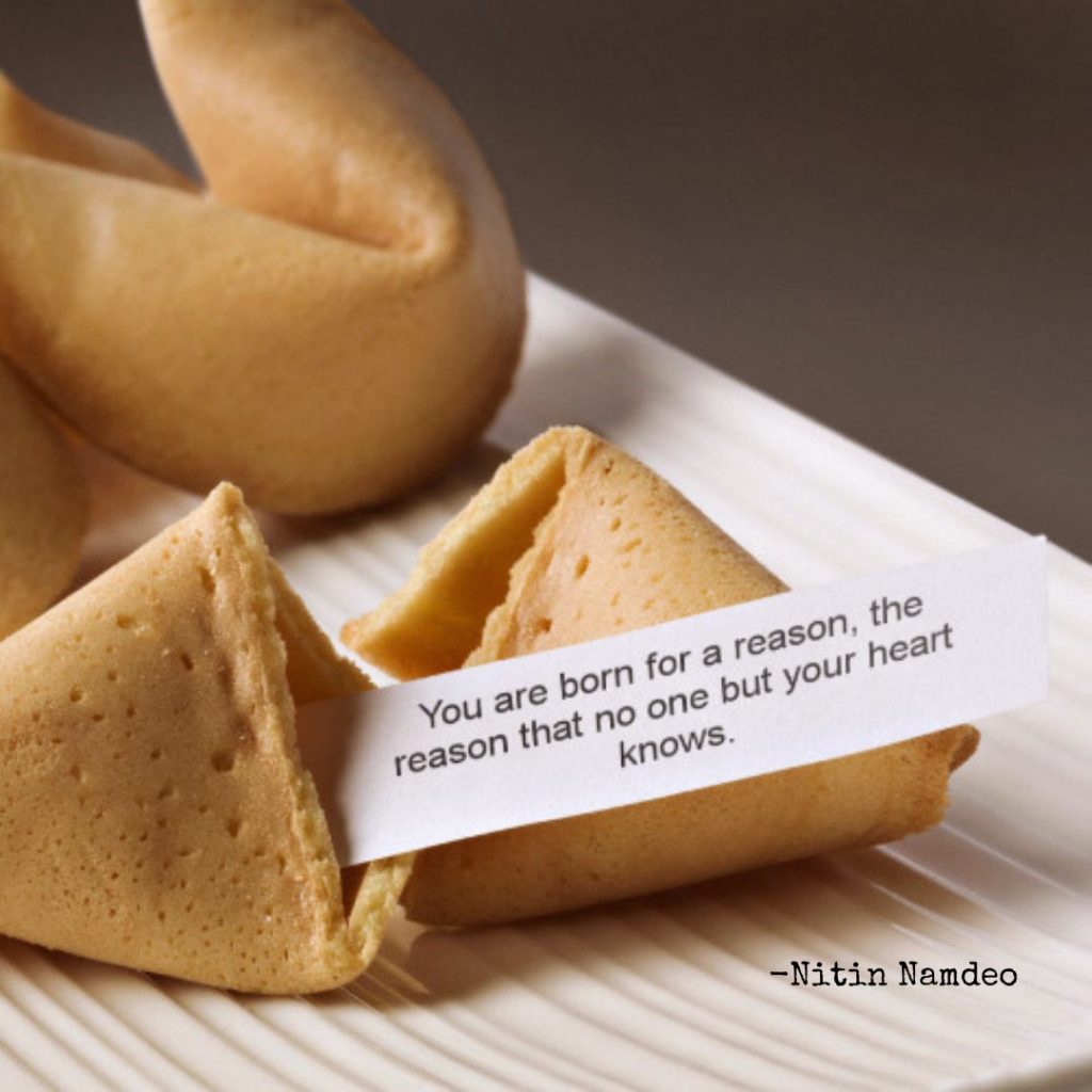 fortune cookie saying