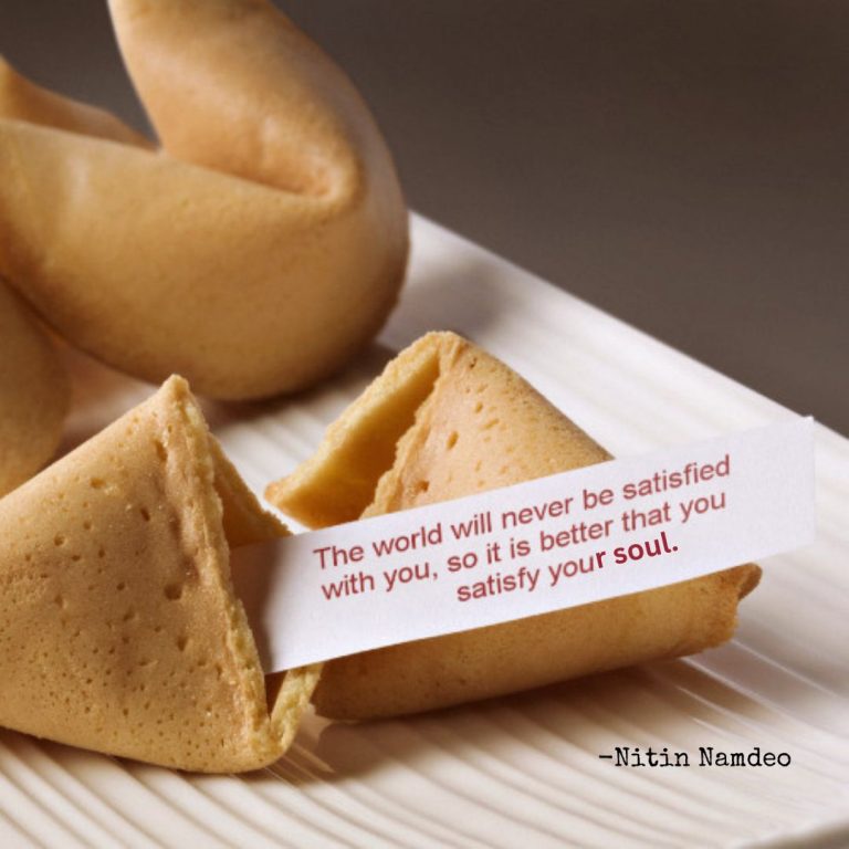 A collection of fortune cookie sayings