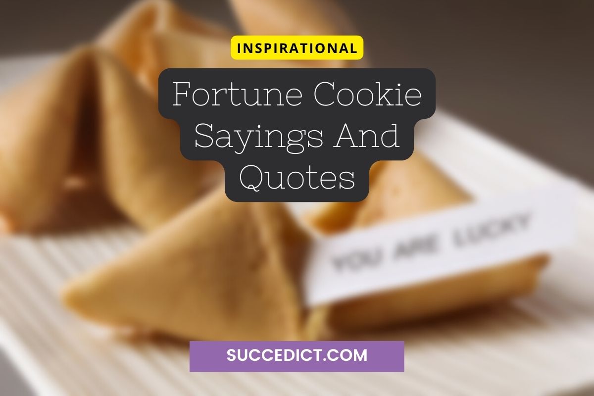 125+ Fortune Cookie Sayings, Quotes & Messages For Inspiration Succedict