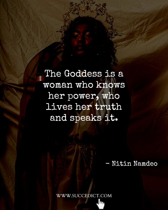 goddess quotes